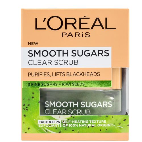 L'Oreal Paris Smooth Sugar Scrub Clearing Piling 50 ml slika 2