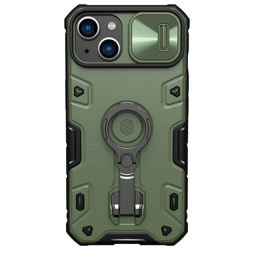 Maska Nillkin CamShield Armor Pro za iPhone 14 Plus 6.7 zelena slika 1