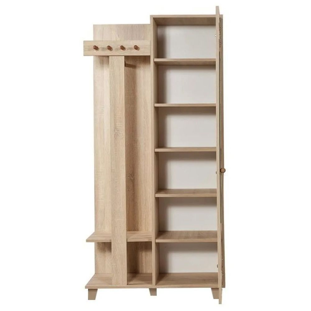 Hall Stand Garmanto 90 - 727 u boji sonoma hrasta slika 6