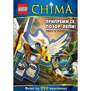 LEGO® CHIMA - Pripremi, se pozor, lepi! 220 nalepnica