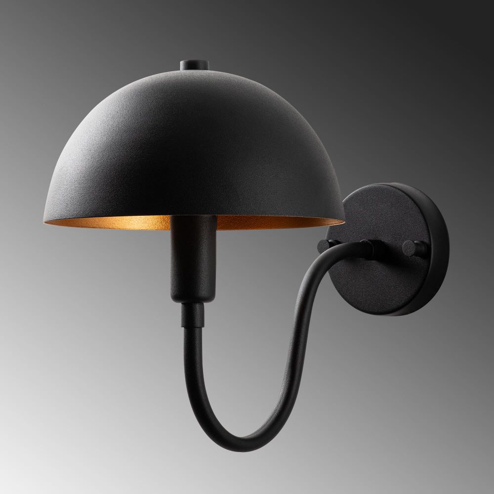 Zidna Lampa Togg - 14827, boje: Crna slika 6