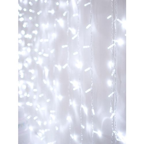 Home deco 250 LED zavjesa - bijele žaruljice slika 4