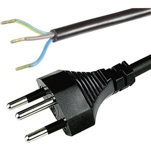 HAWA 1008242 struja priključni kabel  crna 2.00 m