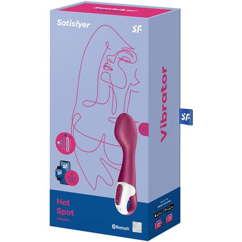 Vibrator Satisfyer Hot Spot, crveni slika 3