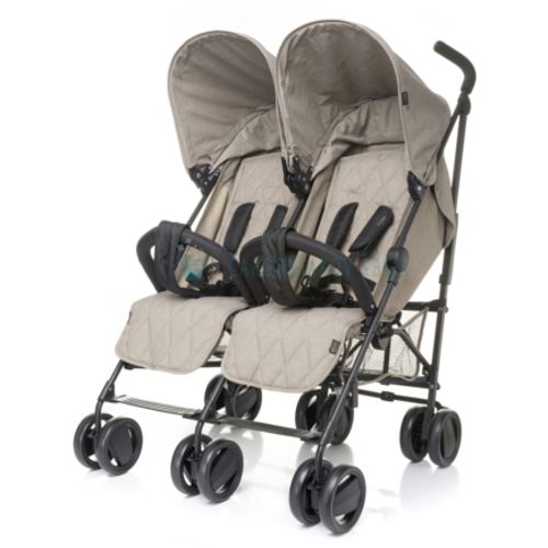 4Baby Kolica za blizance Twins - Beige slika 1