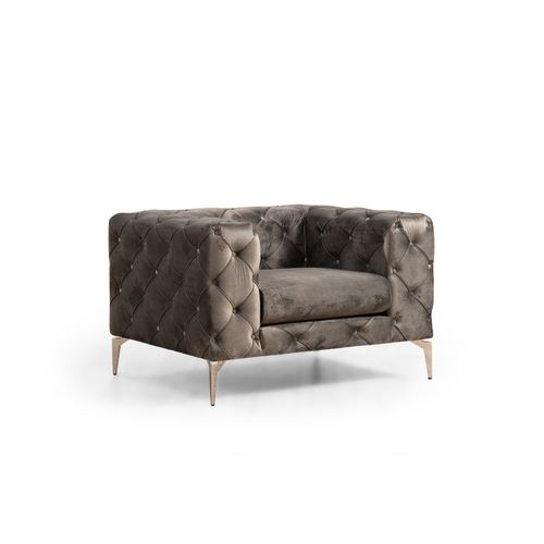 Atelier Del Sofa Fotelja wing COMO siva, Como - Anthracite slika 2