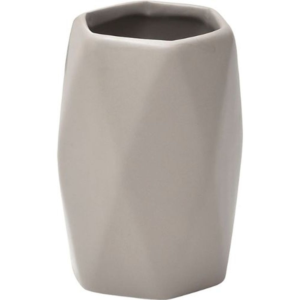 TENDANCE Čaša za četkice Diamond 7,5x11,5cm Bež slika 1