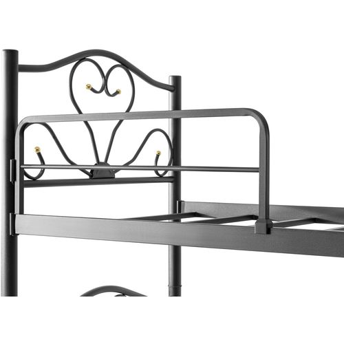 R50 - Black, (90 x 190) Black Bunk Bed slika 10