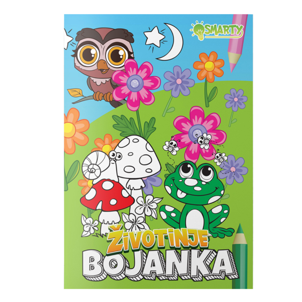 PanGraf 803831 Bojanka 8 Listova - Životinje slika 1