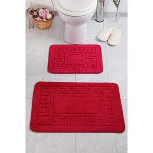 Ethnic Rw - Claret Red Claret Red Bathmat
