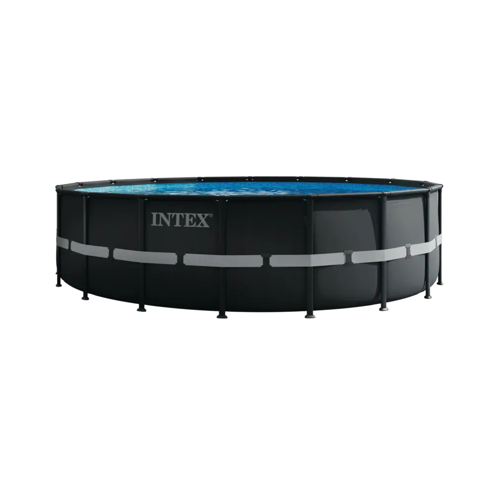 Intex montažni bazen 549x132 cm Ultra XTR Frame tamno siva 26330NP slika 1