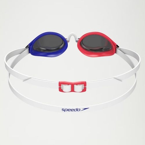 Naočale za plivanje Speedo Adult Fastskin Speedsocket 2 Mirror bijele/crvene/plave slika 3