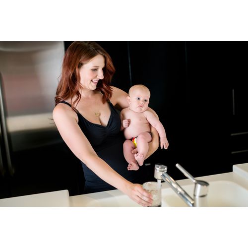 Carriwell Potkošulja za dojenje, bez šavova - crna S slika 2