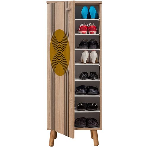 Vegas - S 907 Sonomo Shoe Cabinet slika 4