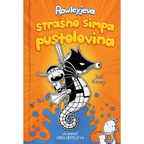 ROWLEYJEVA STRAŠNO SIMPA PUSTOLOVINA, Jeff Kinney slika 1