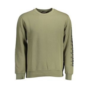 NAPAPIJRI SWEATSHIRT WITHOUT ZIP MAN GREEN