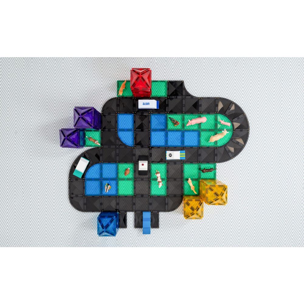 Connetix Magnetne pločice za slaganje Roads Creative Packs, 48kom slika 8