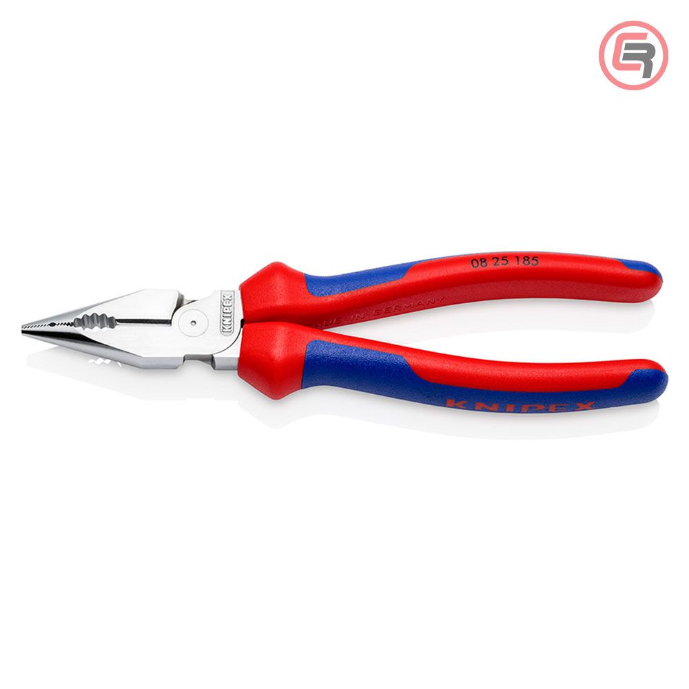 Knipex Kliješta Kombinovana Špicasta 185 mm – 08 25 185 slika 1