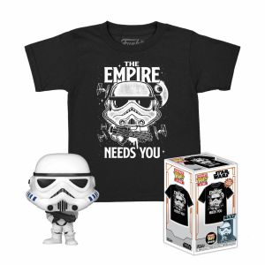 Funko Pocket Pop & Tee: Star Wars - Stormtrooper (KD)