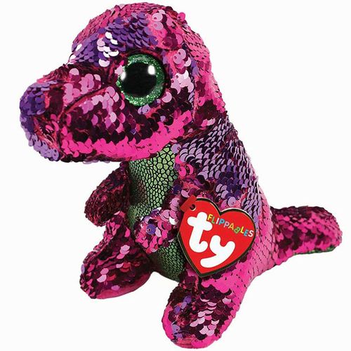 MR36262 Ty Kid Igracka Beanie Boos Flippables Stompy - Pink-G Mr36262 slika 1