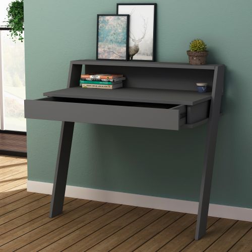 Woody Fashion Radni stol, Antracit, Cowork Working Table - Anthracite slika 2