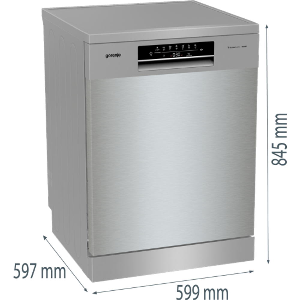 Gorenje Samostojeća mašina za suđe GS642E90X / 13 setova, 60 cm slika 5