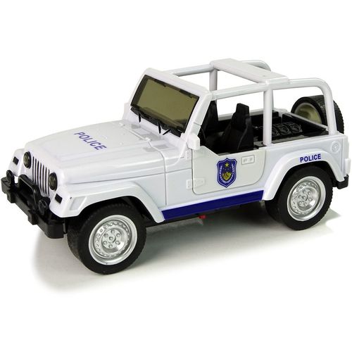 Terensko policijsko vozilo bijelo slika 1