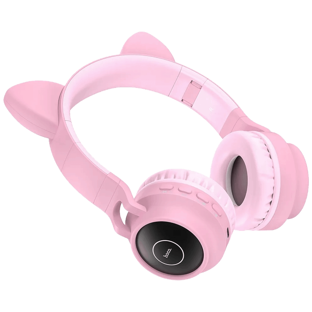 hoco. Slušalice bežične, Bluetooth - W27 Cat Ear Pink slika 3