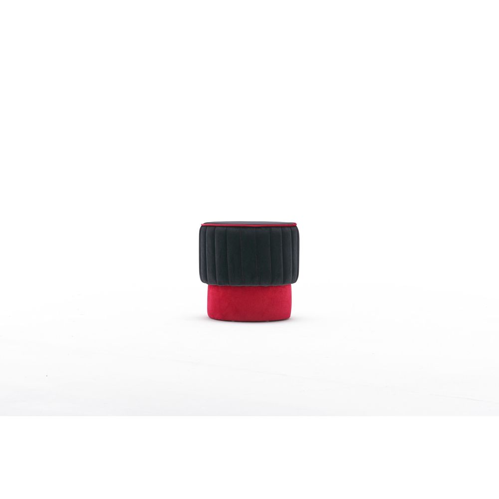 Rose Puf - Crni Antracit / Pink Puf slika 4