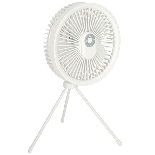 Mini stolni ventilator, bijeli  slika 1