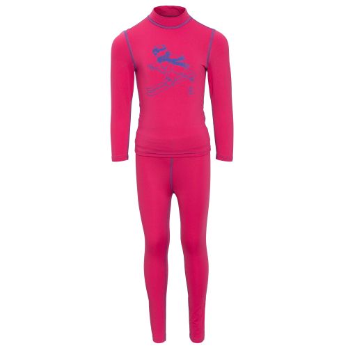 Dečiji aktivni veš WARM Base Layer Set - ROZE slika 2