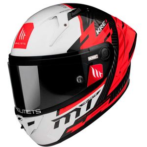 MT Helmets vizir za moto kacigu Kre+ Carbon Brush A5 Gloss Red