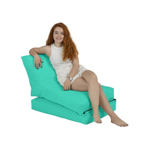 Atelier Del Sofa Vreća za sjedenje, Siesta Sofa Bed Pouf - Turquoise slika 9