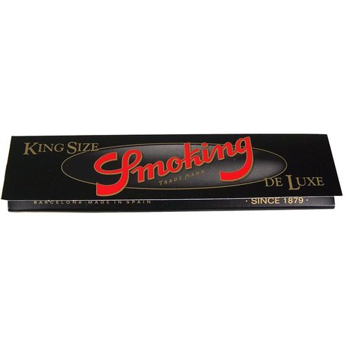 SMOKING papirići za motanje King Size Black De Luxe slika 1