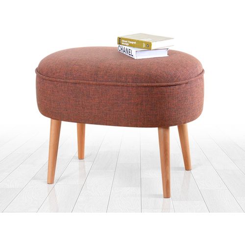 Timoon - Tile Red Tile Red Pouffe slika 1