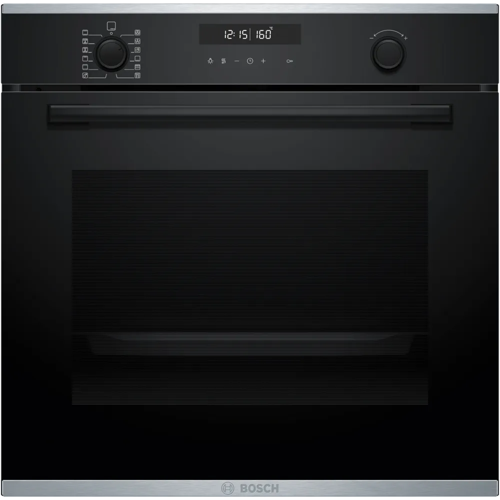 BOSCH pećnica  Serie 6| CRNA, A, PIROLIZA, AutoPilot 30, Air Fry, 71L, 10 Programa, ES slika 1