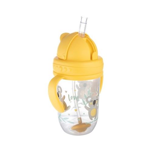 Canpol Babies Non-Spill Sportska Šolja Sa Slamcicom (Teg) 270Ml 56/606 Exotic Yellow slika 4