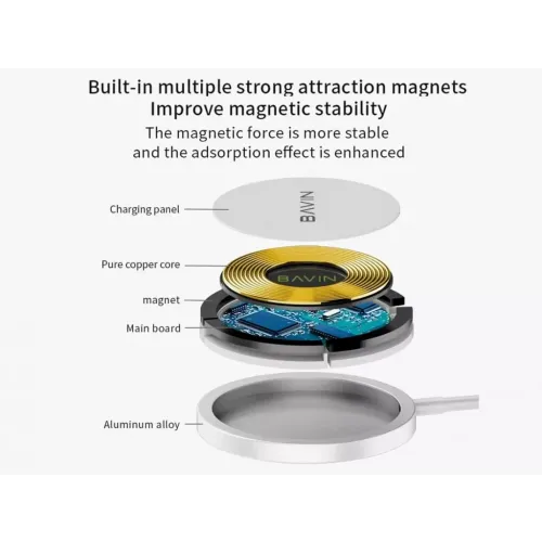 Bavin Bežični punjač 15W Magnetic slika 4