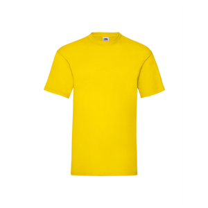 Fruit Of The Loom Majica kratkih rukava T-Shirt 165g - Žuta L