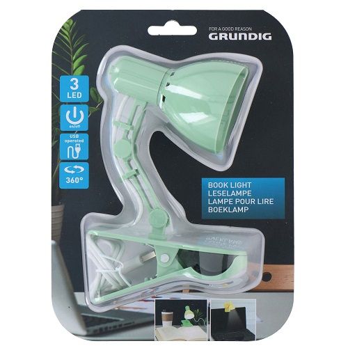 Grundig Lampa za Knjigu 3LED Green slika 3