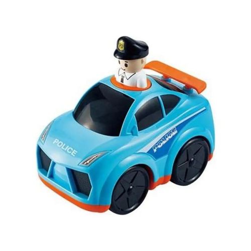 Infunbebe Igračka Za Bebe Press N Go Police Car slika 5