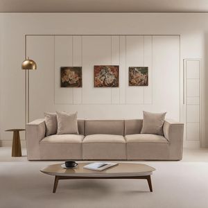 Sofa Sora 3 - Cappucino, Trosjed