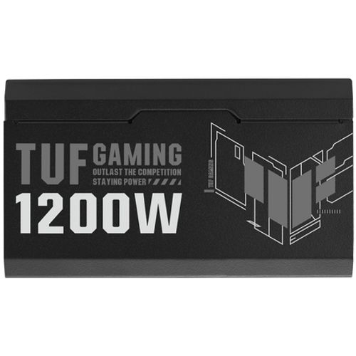 Napajanje ASUS TUF-GAMING-1200G 1200W ATX 80+Gold modularno crna slika 4