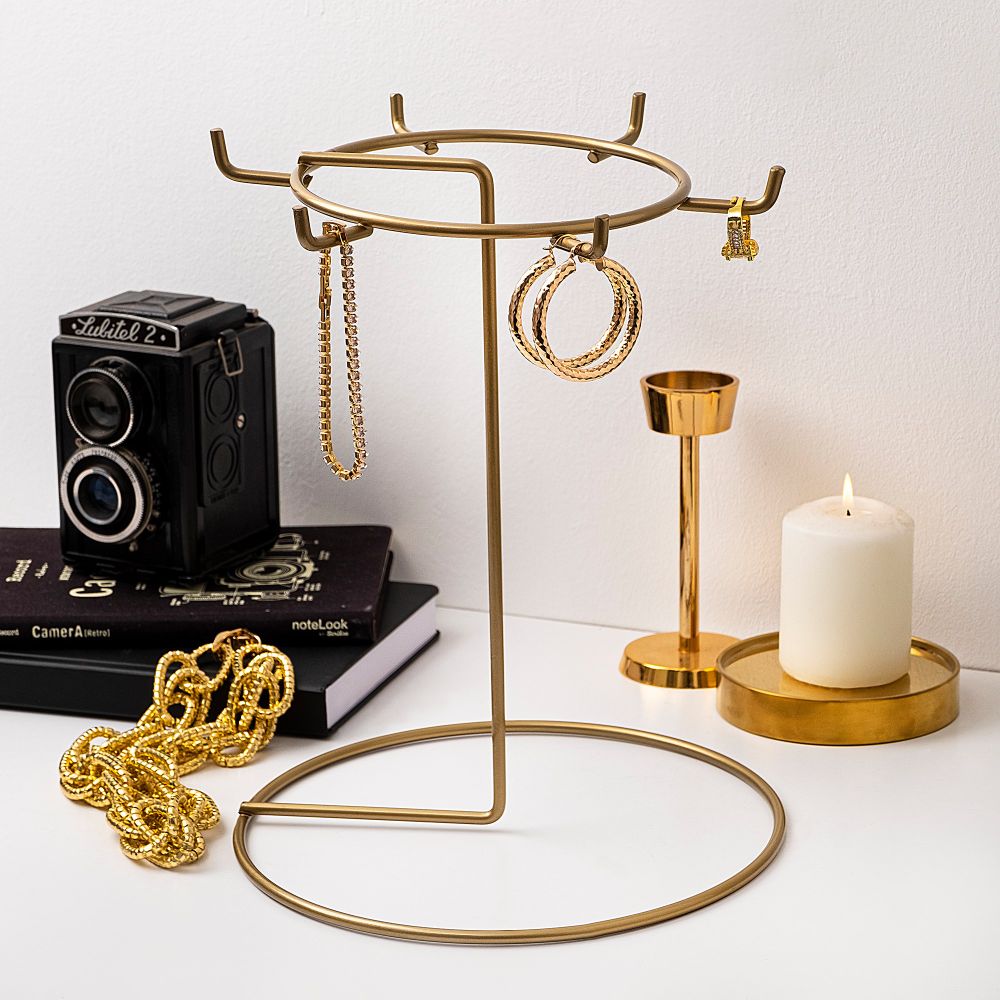 Jewellery stand organizer TK-001 Gold slika 1