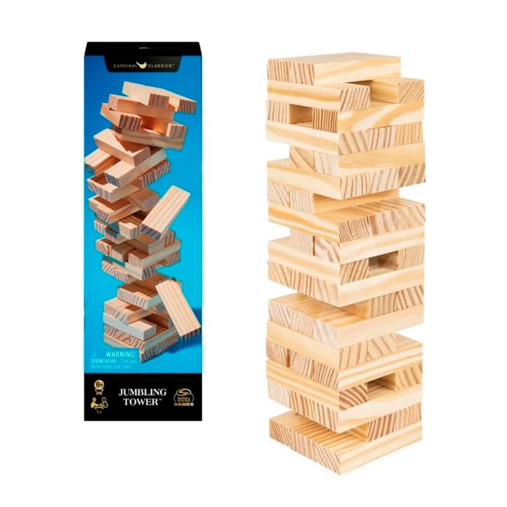 SN6065338 SPIN MASTER JUMBO TOWER DRUŠTVENA IGRA slika 1
