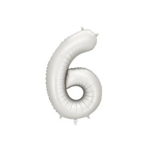 FB1S-6-018 Folijski balon 6 86 cm, Srebrni