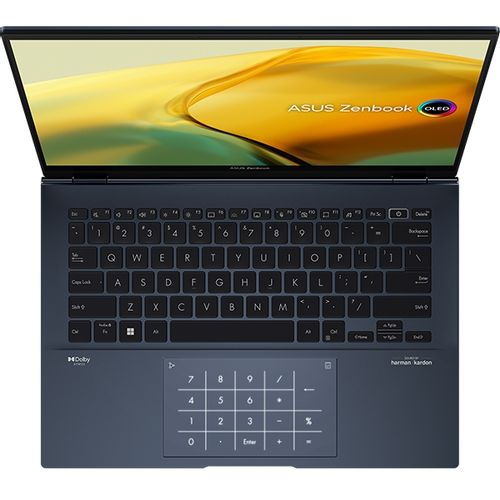 Asus prijenosno računalo ZenBook 14 UX3402ZA-KN247W i7, 16GB, 1TB SSD, 14" 2.8K OLED touchscreen, Windows 11 Home (Ponder Blue) slika 4