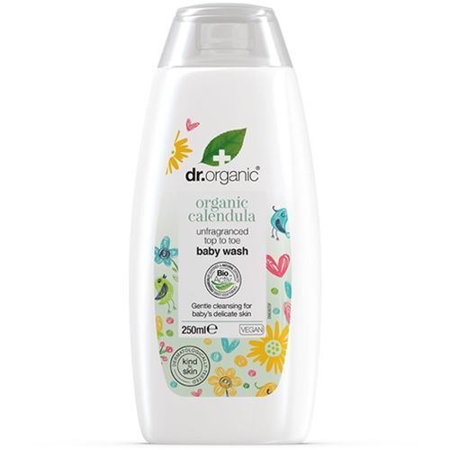  Dr. Organic NEVEN  gel za kupanje za bebe i djecu, 250 ml slika 1