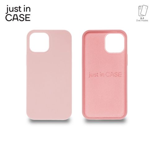 2u1 Extra case MIX PLUS paket PINK za iPhone 13 Mini slika 2