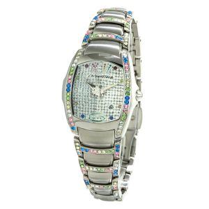 Ženski sat Chronotech CT7896SS-53M (Ø 25 mm) - Srebrni Elegantan Modni Dodatak